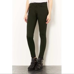Green Leigh Skinny Jeans